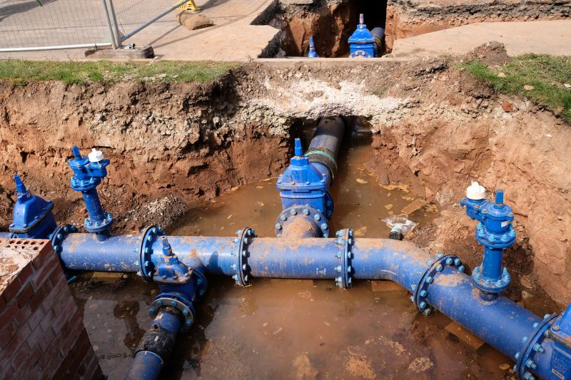 Main Water Line Repair detail
