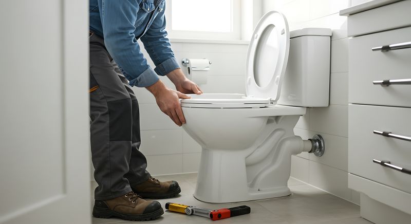 Cost of Toilet Installation Service in Grove City, PA